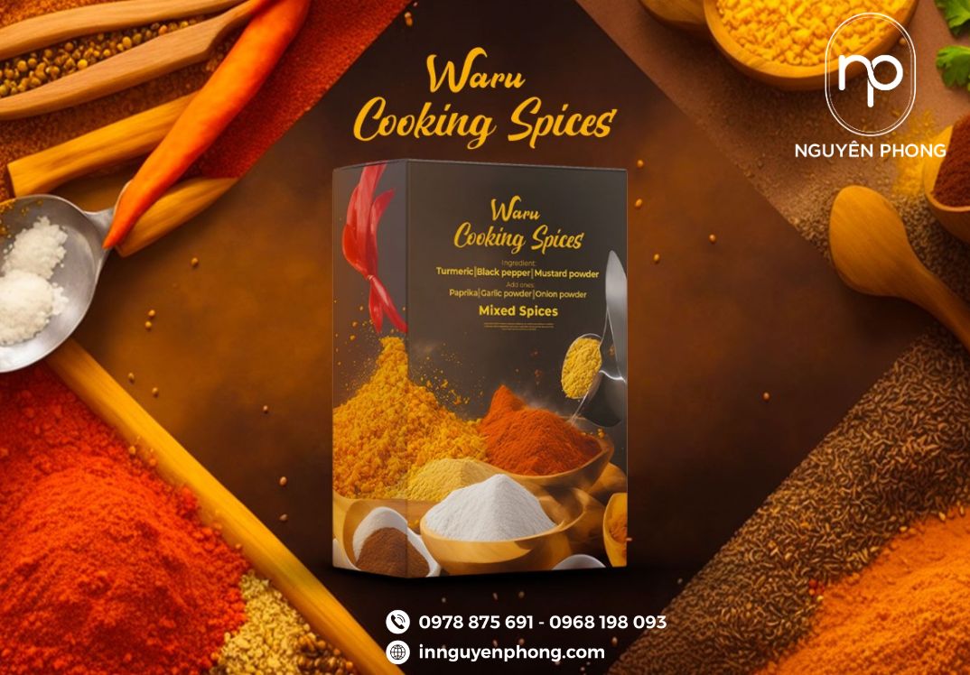 mẫu thiết kế đựng gia vị bùng nổ thị giác